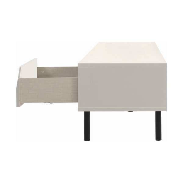 Biała szafka pod TV 177x39 cm Corner – Tenzo-image-2