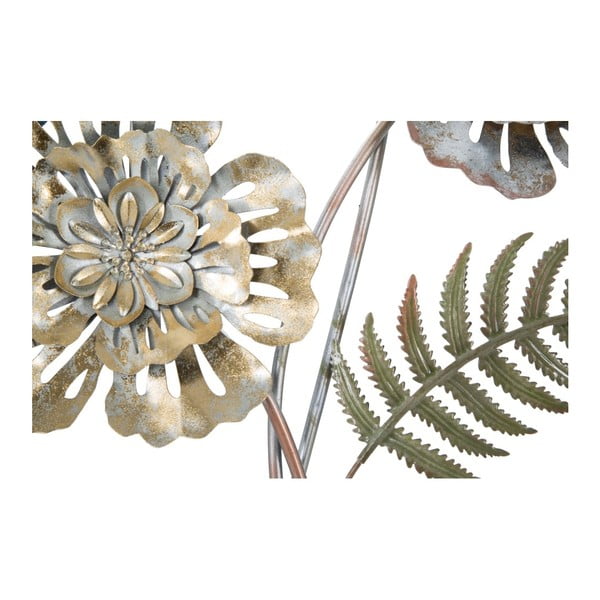 Żelazna dekoracja ścienna z przyrodniczymi motywami Mauro Ferretti Too, wys.98 cm-image-1
