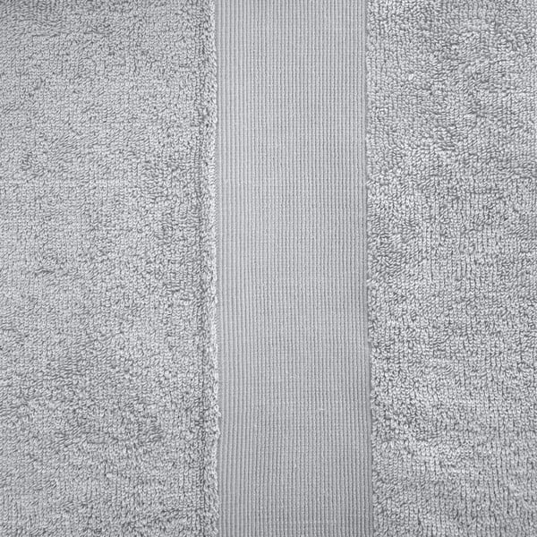 Jasnoszare bawełniane ręczniki kąpielowe frotte zestaw 2 szt. 90x140 cm Anti-Bacterial – Catherine Lansfield-image-3