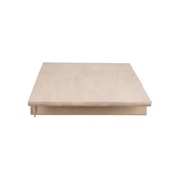Dodatkowy blat do stołu z litego drewna dębowego 45x120 cm Derrymore – Rowico-image-3