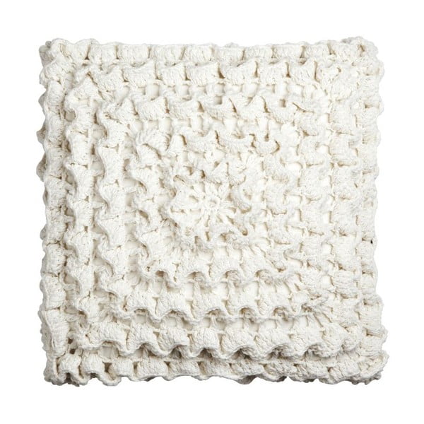 Poszewka na poduszkę Crochet, 50x50 cm