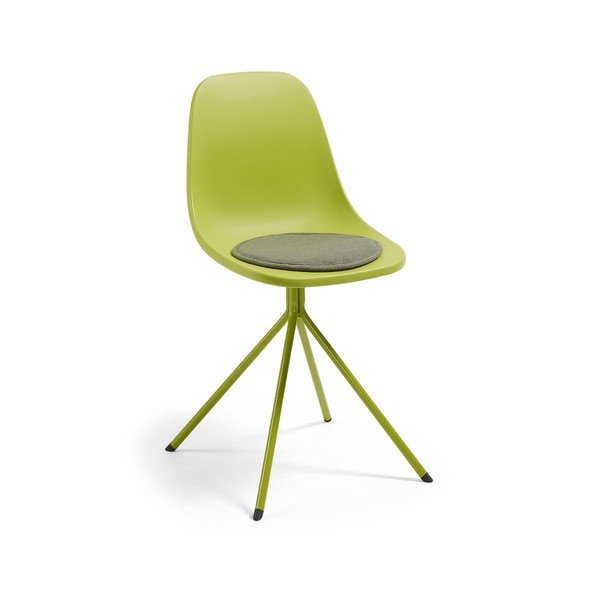 Zielone krzesło La Forma Mint-image-3
