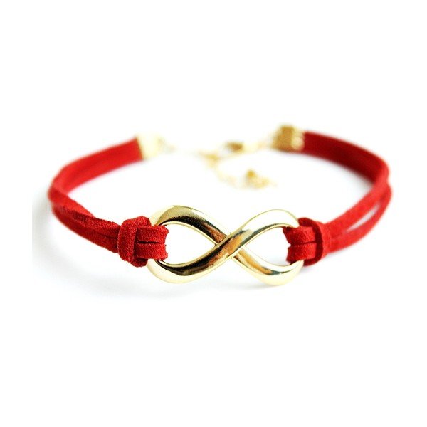 Bransoletka Red Infinity-image-1