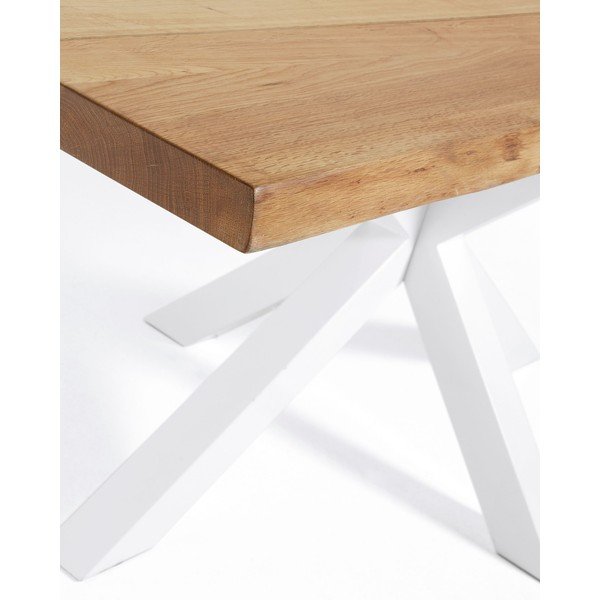 Stół z blatem w dekorze dębu 90x160 cm Argo – Kave Home-image-4