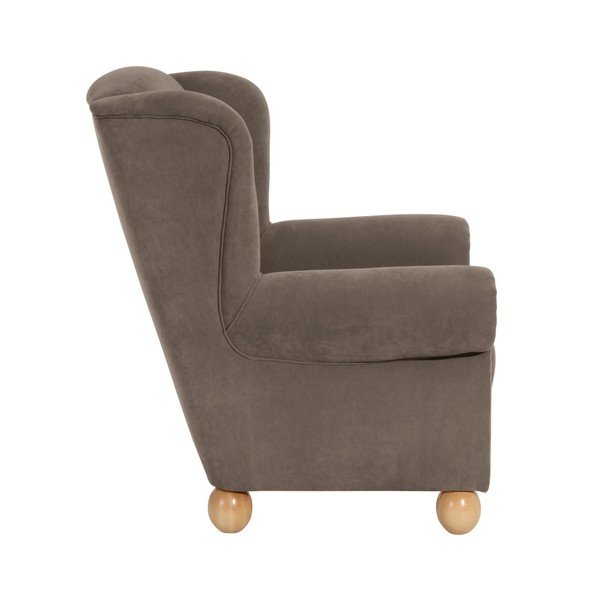 Brązowy fotel Max Winzer Monarch Velor-image-2