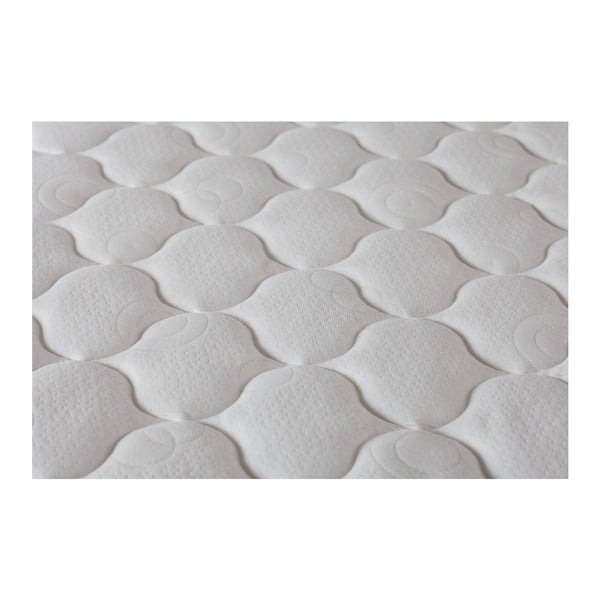 Biało-szary materac z pianki z pamięcią kształtu Stella Cadente Syrius 180x200 cm-image-2