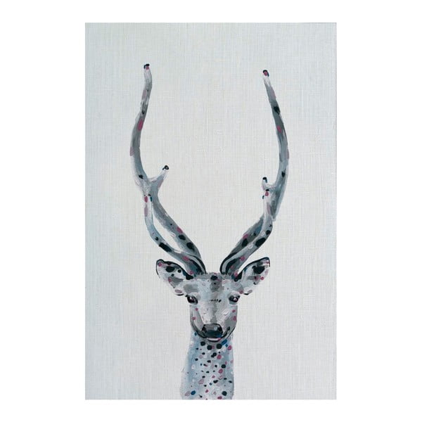 Obraz Marmont Hill Long Horns, 45x30 cm