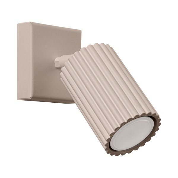 Szarobrązowa metalowa lampa punktowa 8x16 cm Gleam – Sollux