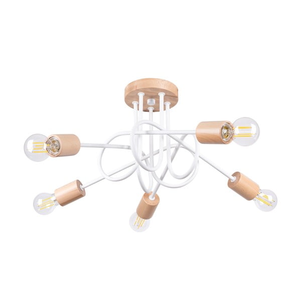 Lampa sufitowa w naturalnym kolorze 15x61 cm Tumber – Sollux