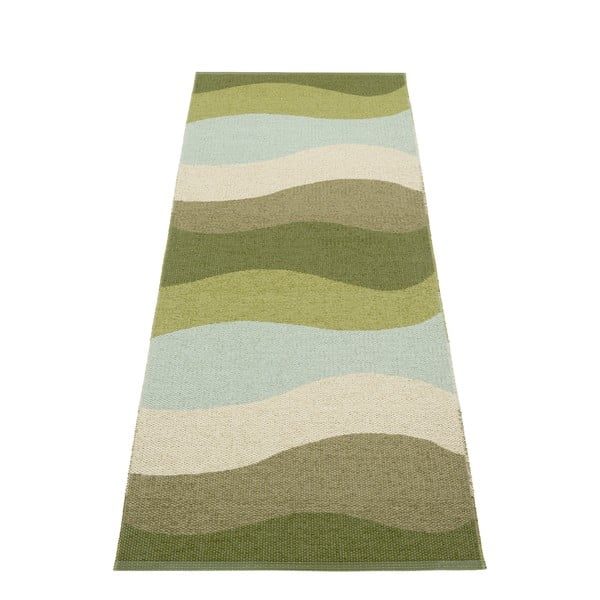 Zielony chodnik odpowiedni na zewnątrz 70x200 cm Urvi Woods – Pappelina