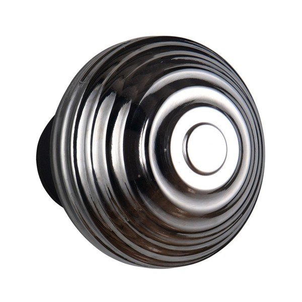 Ciemnoszary szklany kinkiet LED na USB ø 15,5 cm Earl – Reality