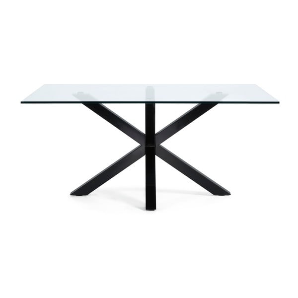 Stół do jadalni Arya, 180x100cm, czarne nogi