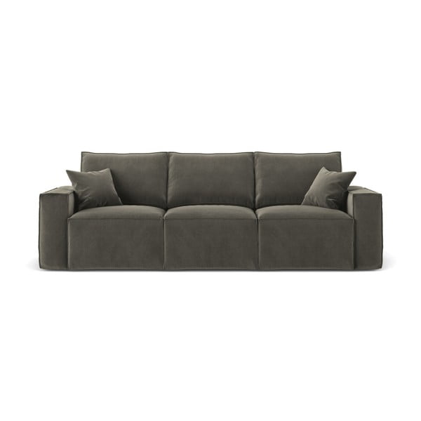Ciemnoszara sofa Cosmopolitan Design Florida, 245 cm