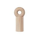 Drewniany młynek do soli i pieprzu w naturalnym kolorze Hoop – OYOY Living Design