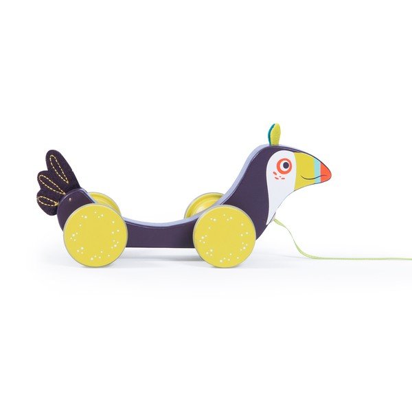 Zabawka do ciągnięcia Toucan – Moulin Roty-image-3