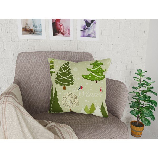 Poszewka na poduszkę Vitaus Christmas Period Cute Pattern II, 43x43 cm-image-1