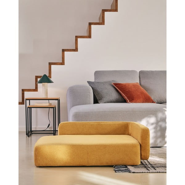 Legowisko dla psa w kolorze musztardowym 96x70 cm Bowie – Kave Home-image-4