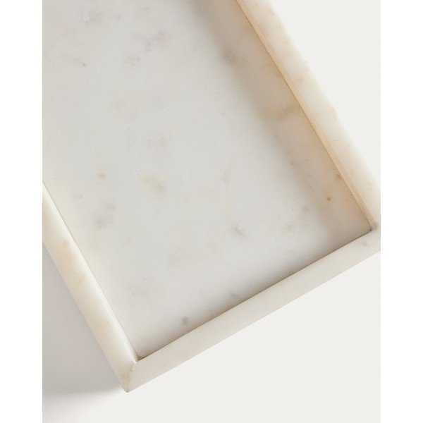Marmurowa taca dekoracyjna 18x35 cm Serela – Kave Home-image-4