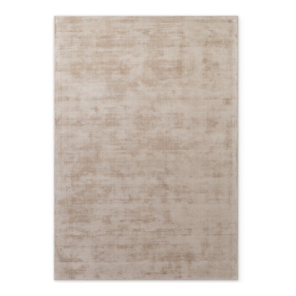 Beżowy dywan z wiskozy tkany ręcznie 120x180 cm Noemi – Vikosa