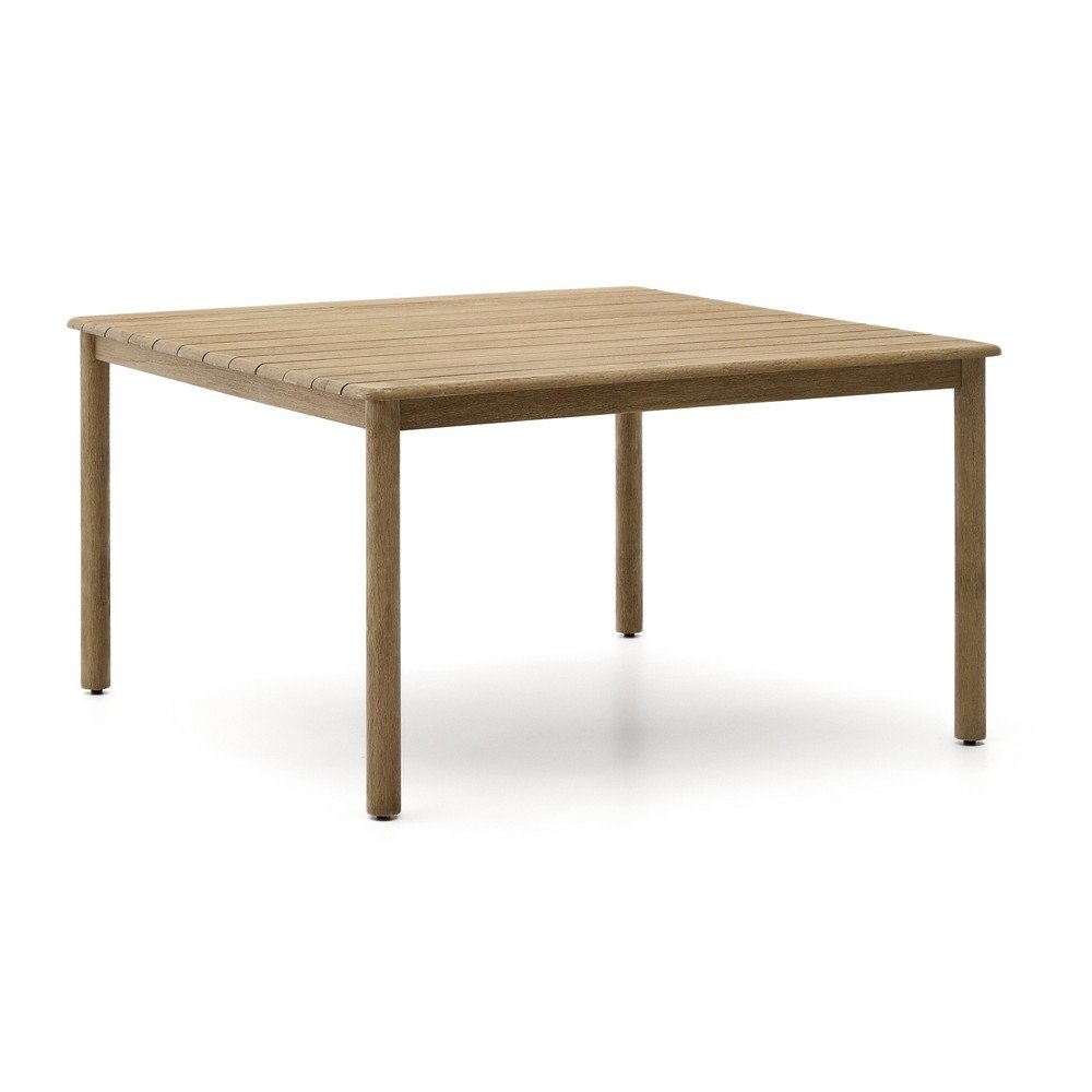 Stół ogrodowy z litego drewna akacjowego 135x135 cm Sori – Kave Home