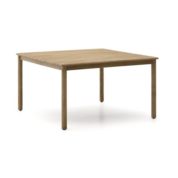 Stół ogrodowy z litego drewna akacjowego 135x135 cm Sori – Kave Home