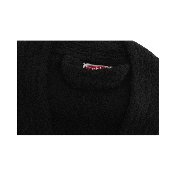 Czarny szlafrok męski Foutastic, rozm. M/L-image-2
