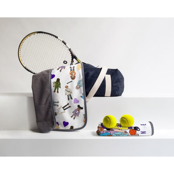 Bawełniany ręcznik dziecięcy 45x70 cm Unique United – Playmobil-image-1