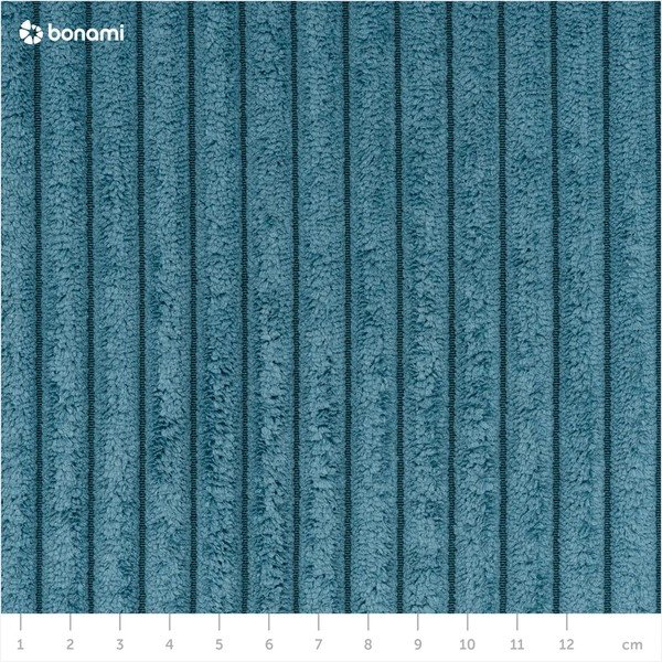 Niebieski sztruksowy moduł sofy (moduł środkowy) Nihad modular – Bobochic Paris-image-4