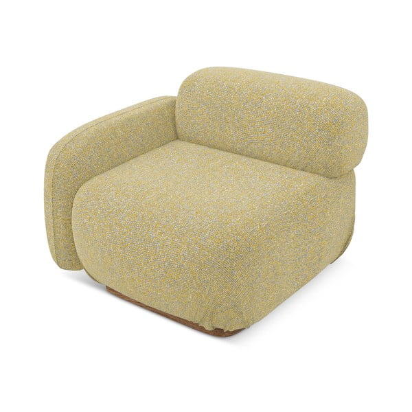 Żółty moduł sofy (lewostronny) Ailani – Makamii-image-3