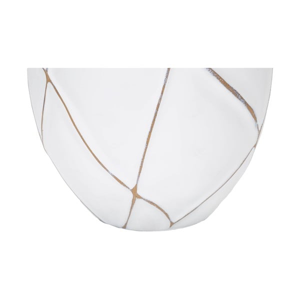 Biało-kremowa lampa stołowa z tekstylnym kloszem (wys. 60 cm) Lines – Mauro Ferretti-image-4