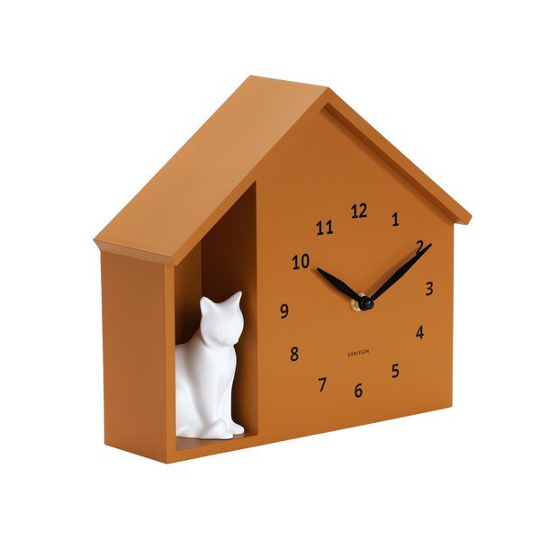 Zegar ścienny Sitting Cat – Karlsson-image-1