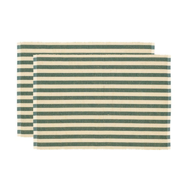 Tekstylne maty stołowe zestaw 2 szt. 33x48 cm Statement Stripe – Södahl