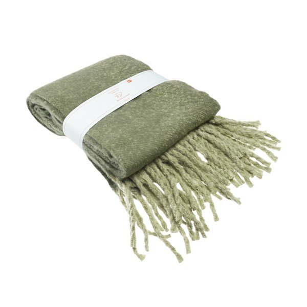 Zielony koc 127x185 cm – Rex London-image-3