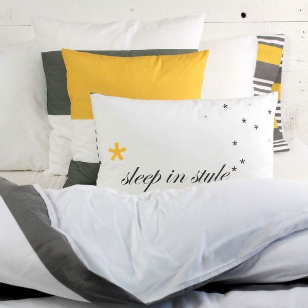 Bawełniana poszewka na poduszkę Happy Friday Online, 40x40 cm-image-1