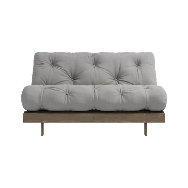 Szara rozkładana sofa 140 cm Roots – Karup Design