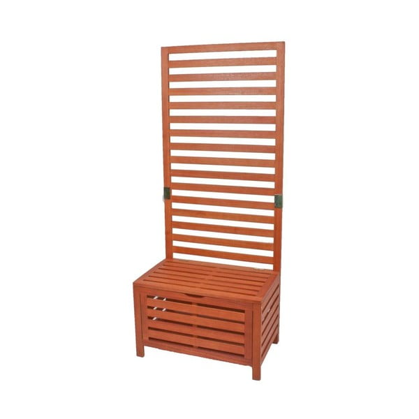 Brązowa drewniana ławka ogrodowa Concord – Garden Pleasure