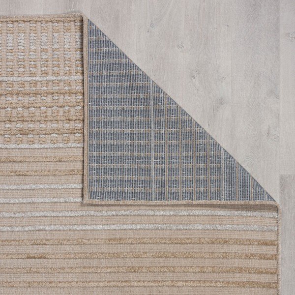 Beżowy dywan z szenilu odpowiedni do prania 200x320 cm Elton – Flair Rugs-image-3