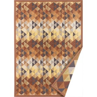Brązowy dwustronny dywan Narma Kiva, 70x140 cm