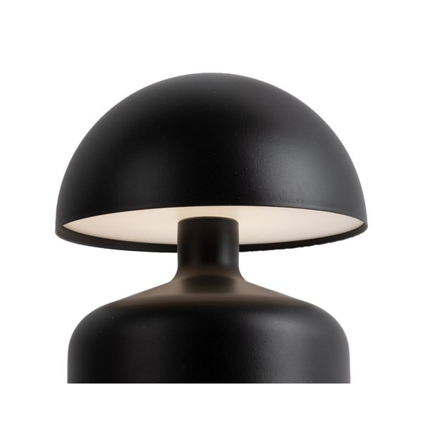 Czarna lampa stołowa LED (wys. 15 cm) Impetu – Leitmotiv-image-3