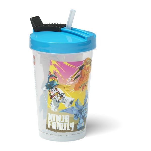Niebieska butelka dla dzieci 500 ml Ninjago – LEGO®