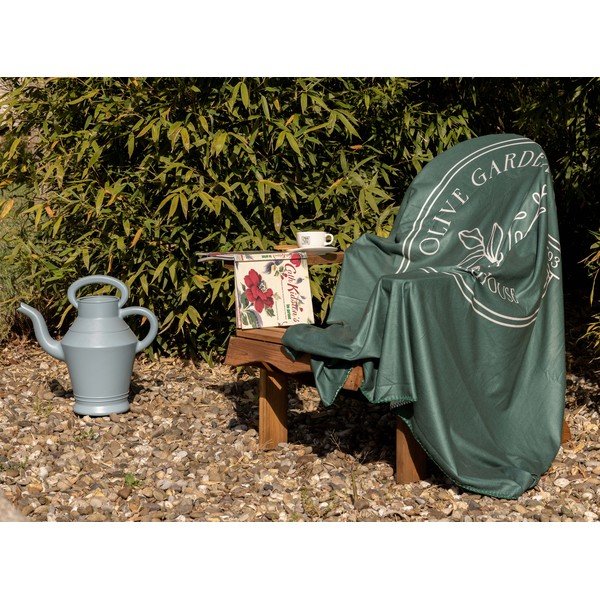 Zielony koc piknikowy 130x180 cm – Esschert Design-image-1