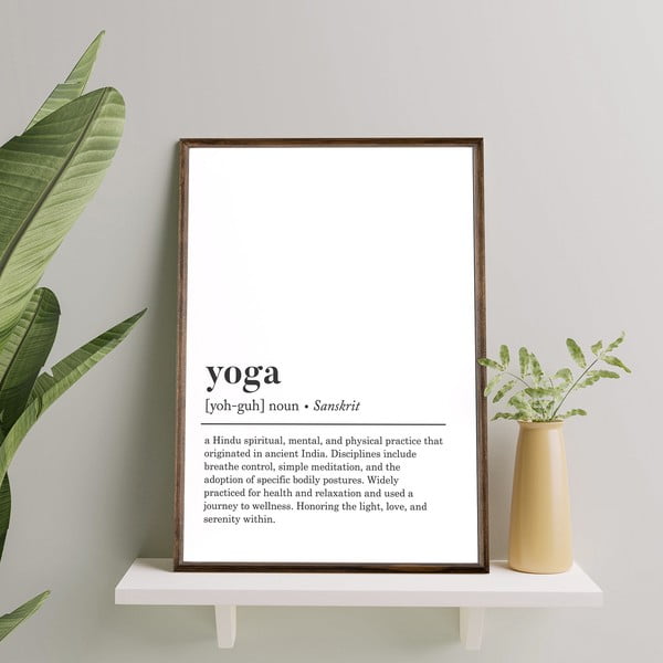 Obraz 50x70 cm Yoga – Wallity-image-2