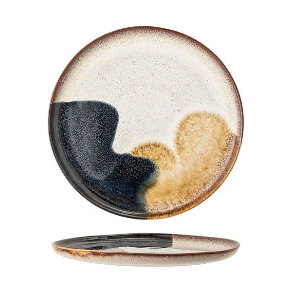 Kamionkowy talerz do serwowania Bloomingville Jules, ø 28,5 cm-image-2