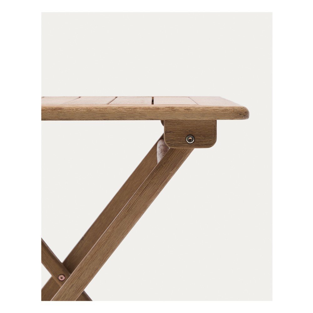 Stół ogrodowy z litego drewna akacjowego 66x66 cm Dandara – Kave Home (zdjęcie 10)