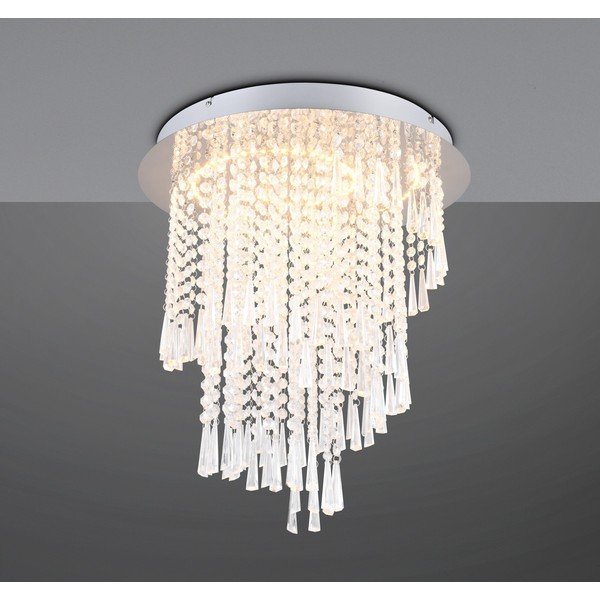 Lampa sufitowa LED w kolorze srebra ø 45 cm Pomp – Reality-image-1