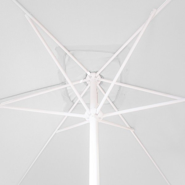 Biały parasol ogrodowy ø 300 cm Alba – LDK Garden-image-1