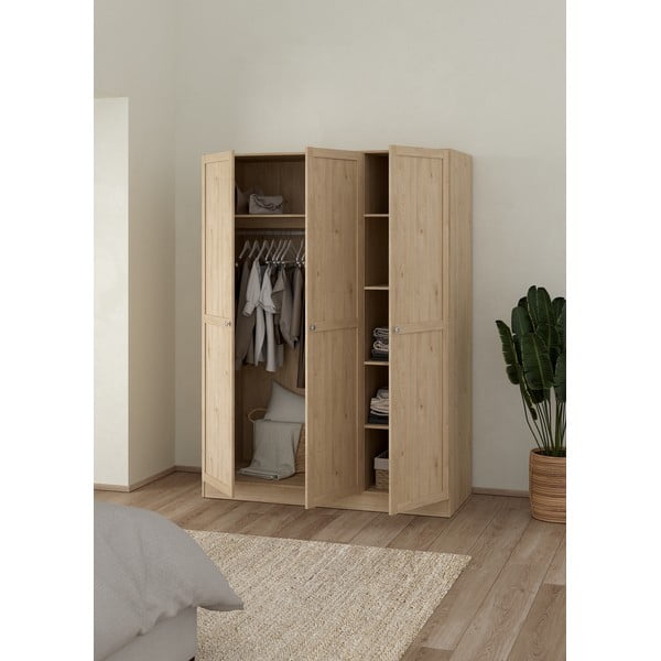 Szafa w dekorze dębu 147x200 cm Billund – Tvilum-image-2