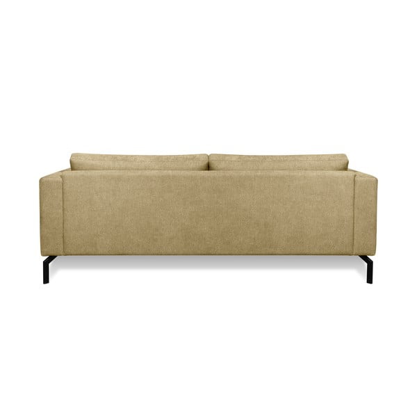 Musztardowa sofa 216 cm Gomero – Scandic-image-2