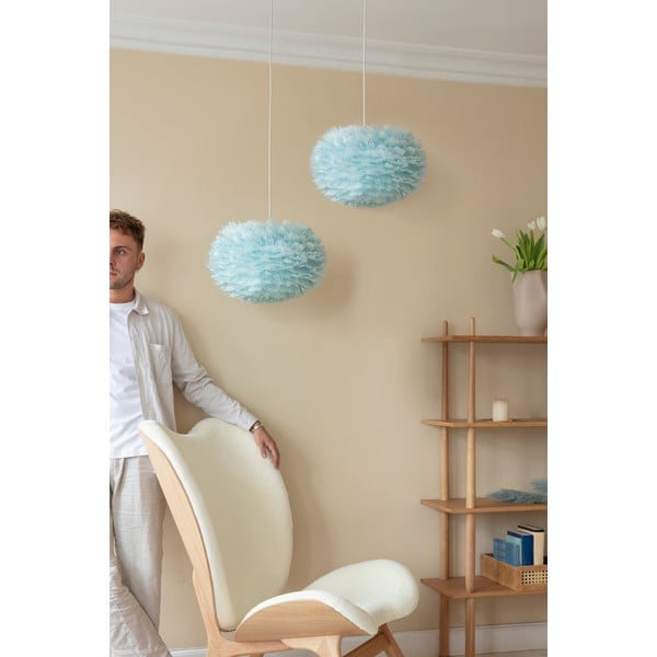 Jasnoniebieski abażur ø 45 cm Eos Medium – UMAGE-image-1