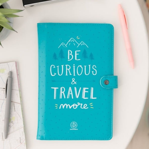 Organizer na paszport i dokumenty podróżne Mr. Wonderful Be curious